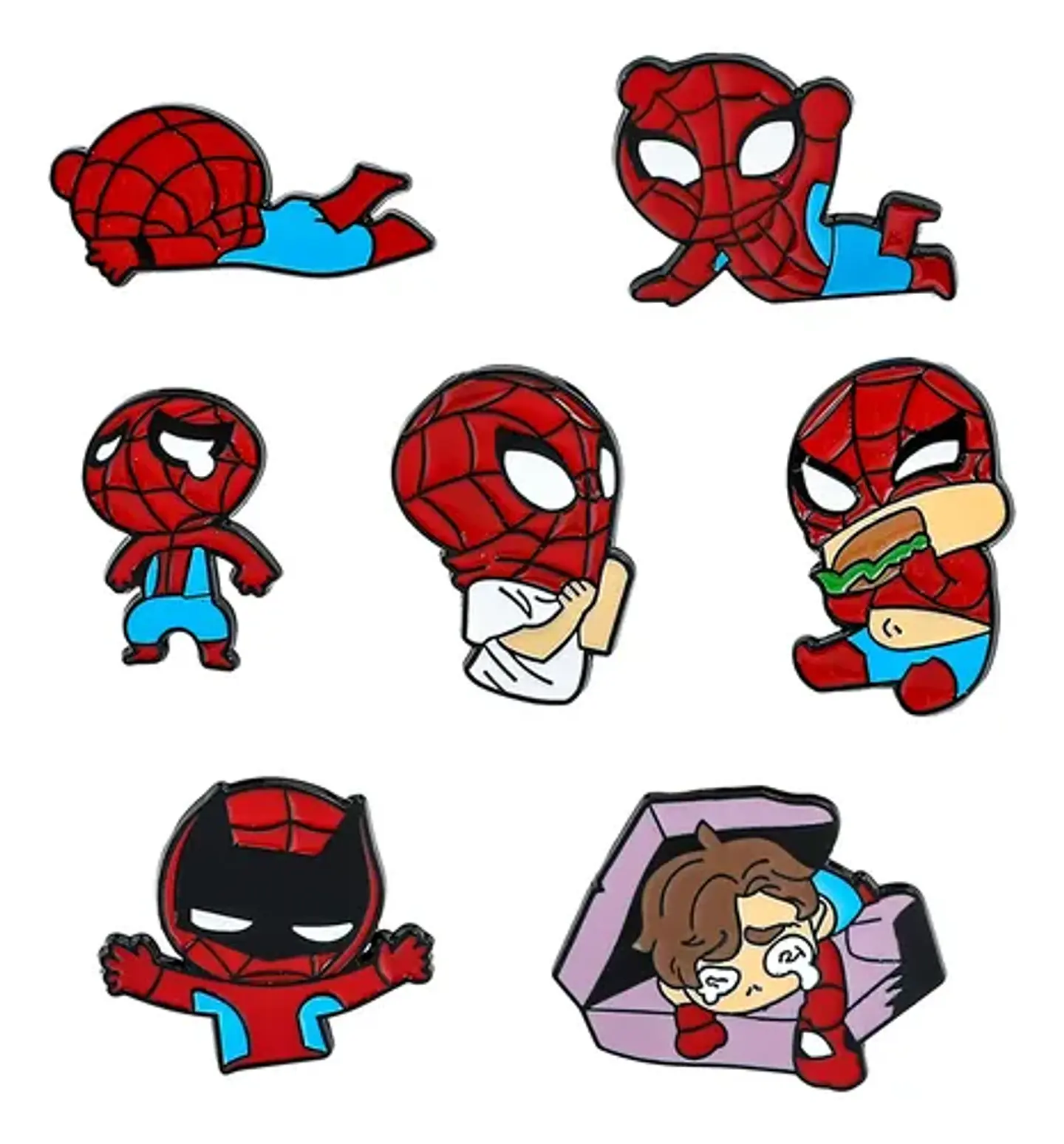 Pins De Spiderman / Marvel / Pines Metalicos (broches) 6