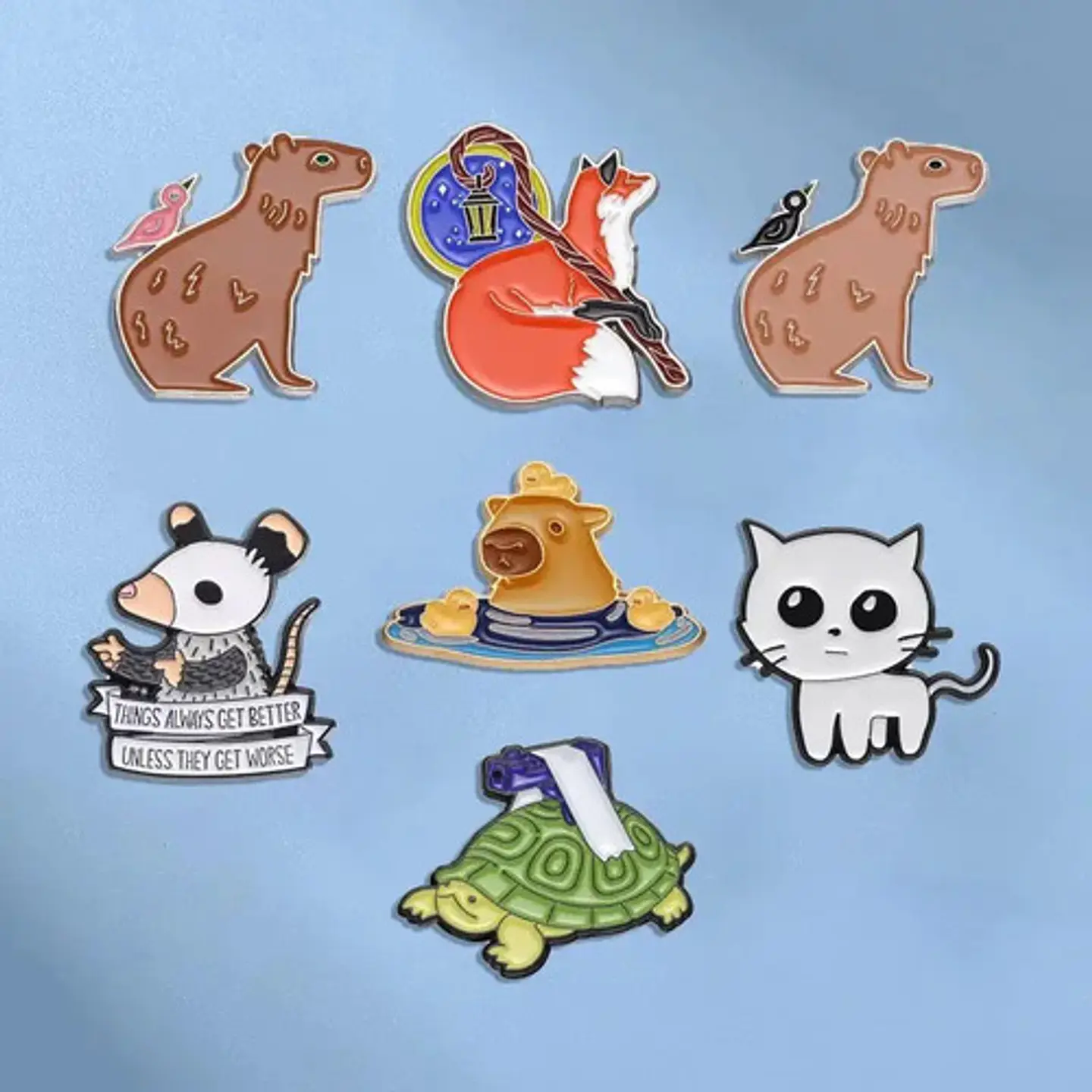 Pins De Gatos Gatitos Michis / Gatos / Pines Metálicos 10
