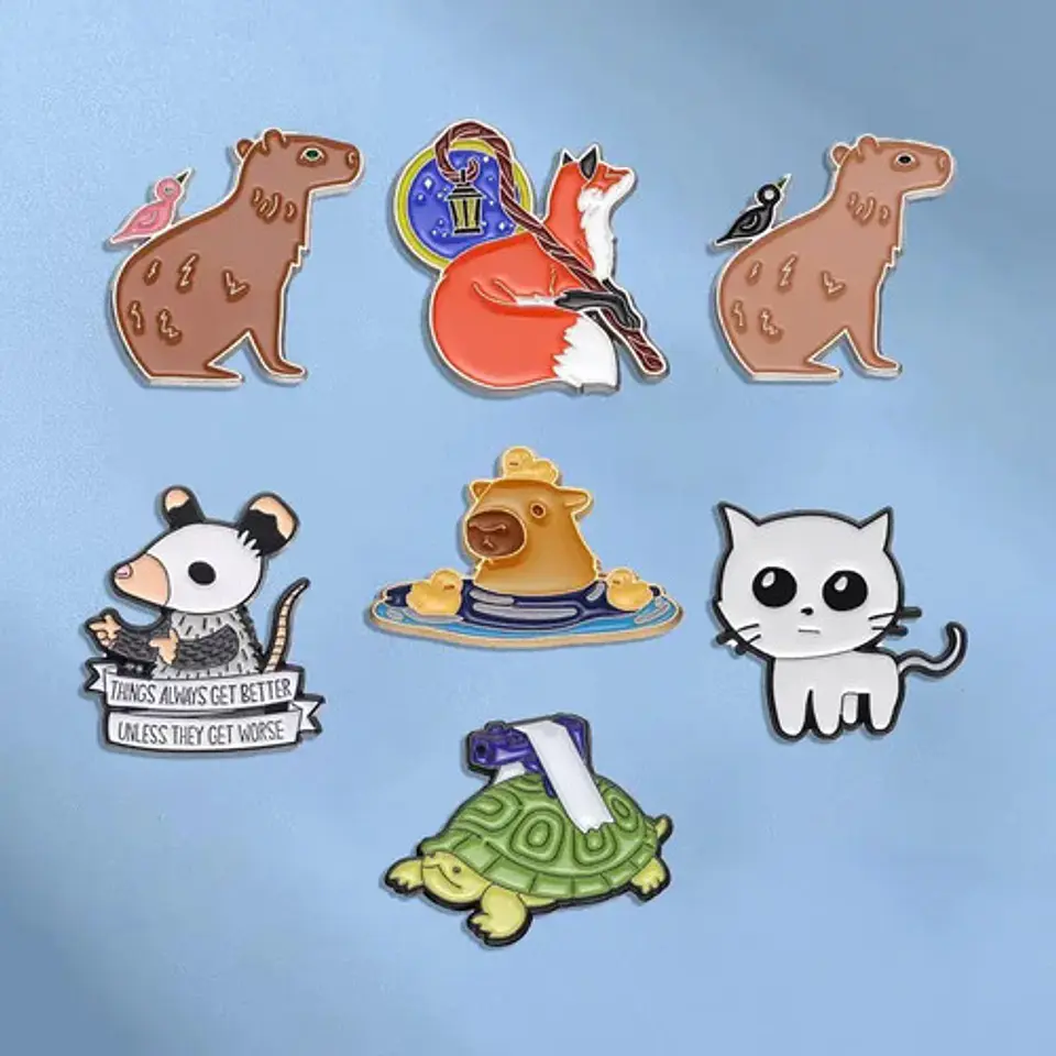 Pins De Gatos Gatitos Michis / Gatos / Pines Metálicos 10