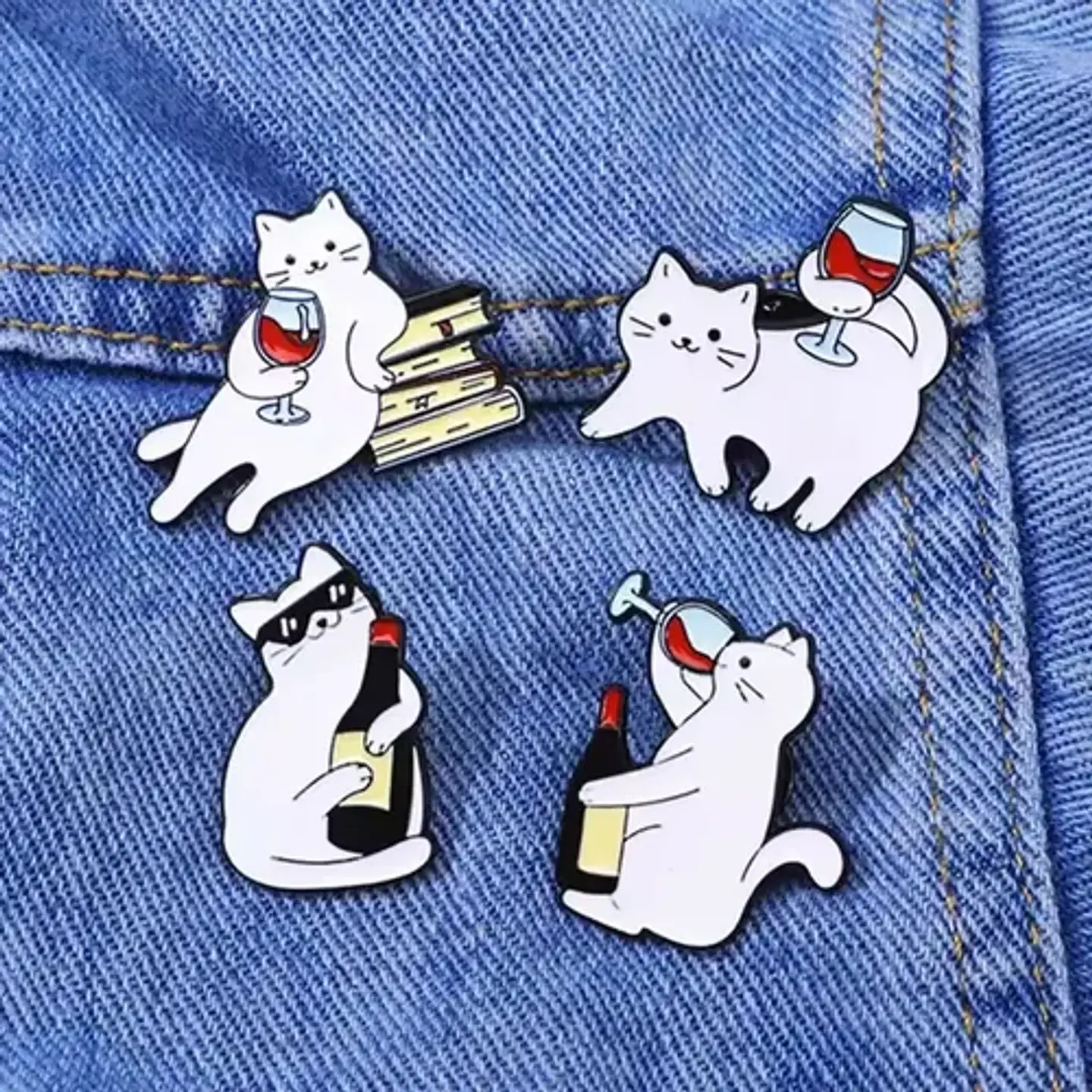 Pins De Gatos Gatitos Michis / Gatos / Pines Metálicos 15