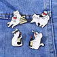 Pins De Gatos Gatitos Michis / Gatos / Pines Metálicos - Miniatura 19