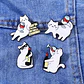 Pins De Gatos Gatitos Michis / Gatos / Pines Metálicos - Miniatura 21