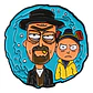 Pins De Rick / Rick And Morty / Pines Metálicos - Miniatura 1