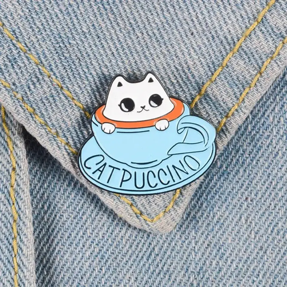 Pins De Michis Gatos / Gatitos Gatos / Pines Metálicos 16