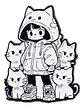 Pins De Michis Gatos / Gatitos Gatos / Pines Metálicos - Miniatura 19