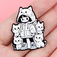 Pins De Michis Gatos / Gatitos Gatos / Pines Metálicos - Miniatura 20