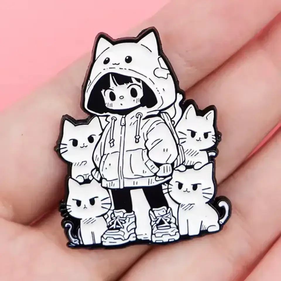 Pins De Michis Gatos / Gatitos Gatos / Pines Metálicos 20