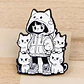 Pins De Michis Gatos / Gatitos Gatos / Pines Metálicos - Miniatura 21