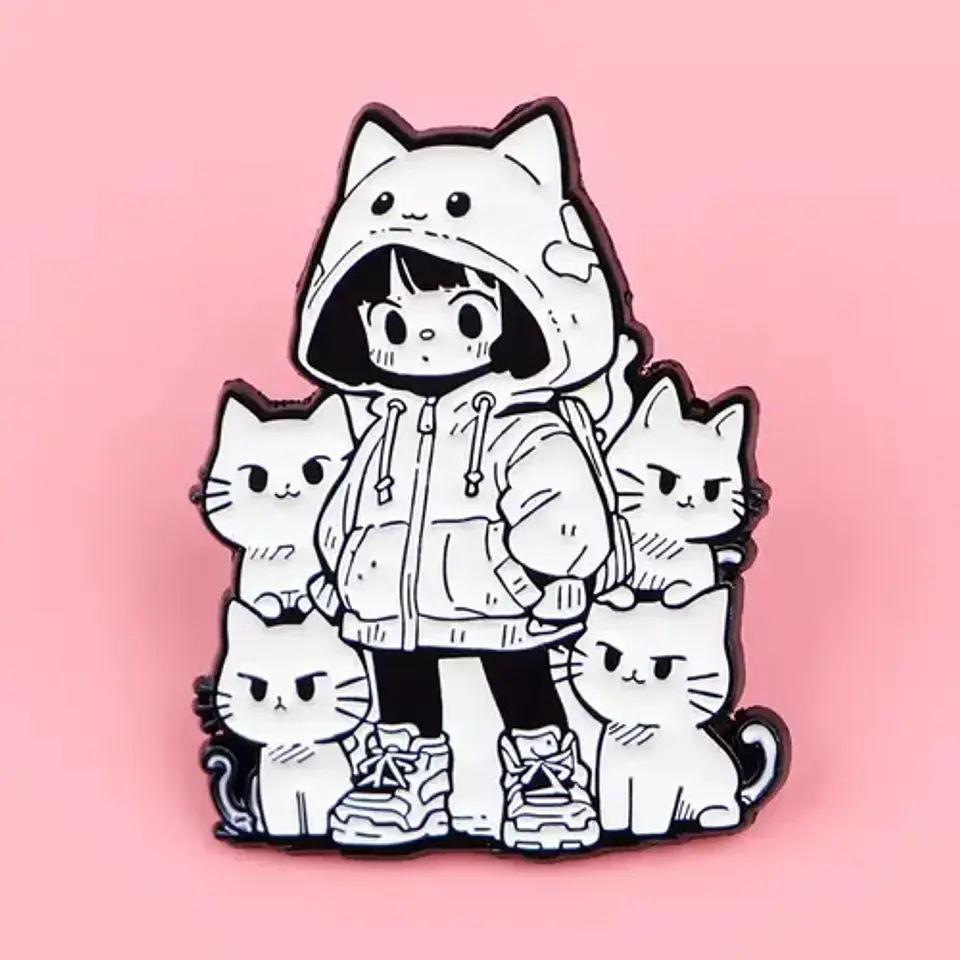 Pins De Michis Gatos / Gatitos Gatos / Pines Metálicos 22