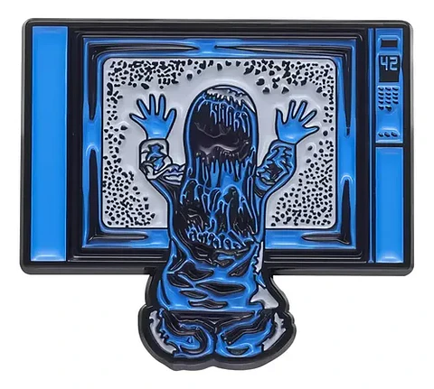Pins De Poltergeist / Juegos Diabólicos / Broches Metálicos