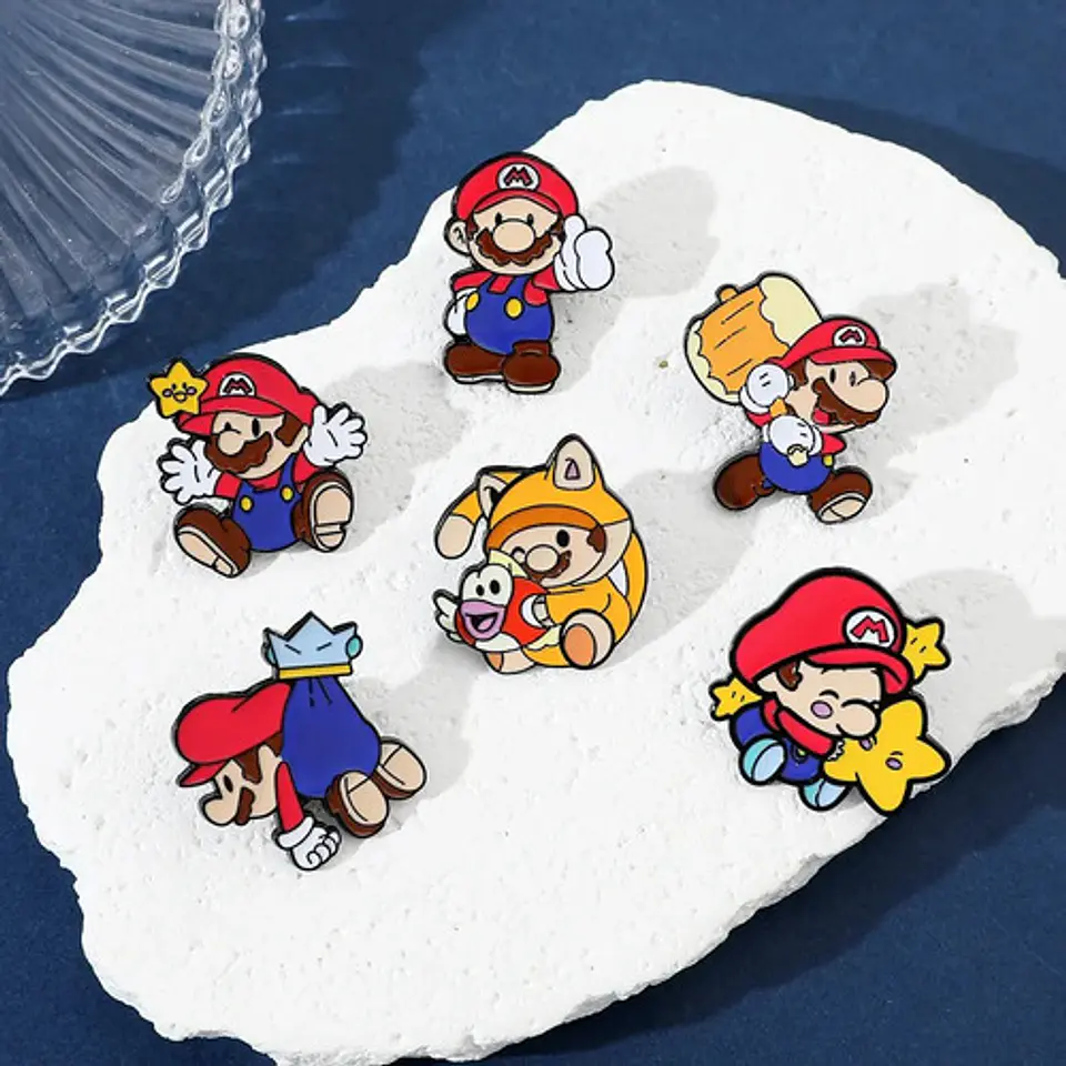 Pins De Mario Bros / Super Mario / Pines Metálicos (broches) 13