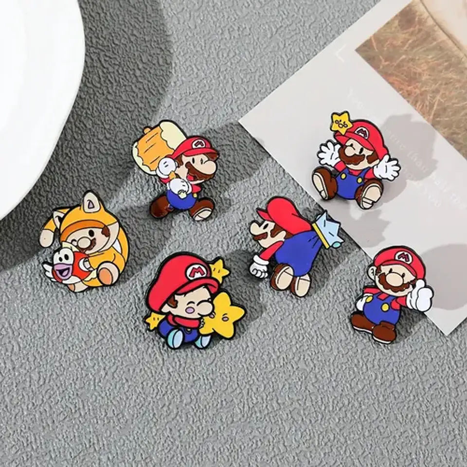 Pins De Mario Bros / Super Mario / Pines Metálicos (broches) 17