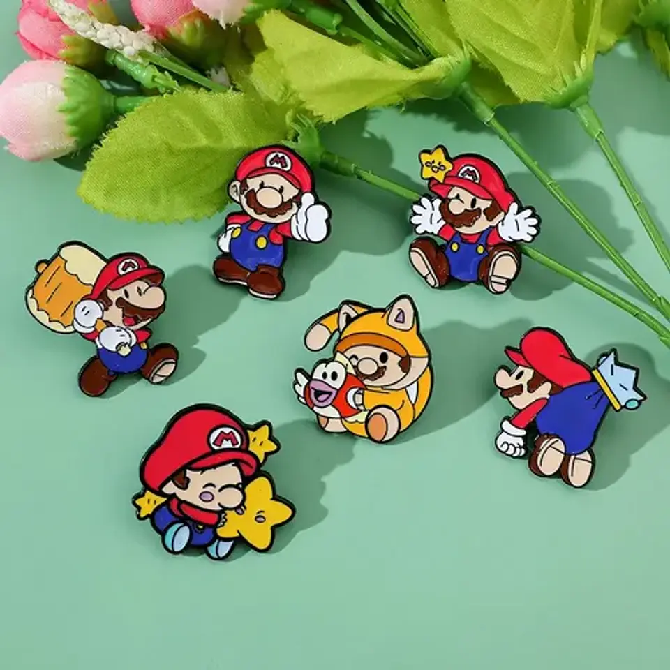 Pins De Mario Bros / Super Mario / Pines Metálicos (broches) 20