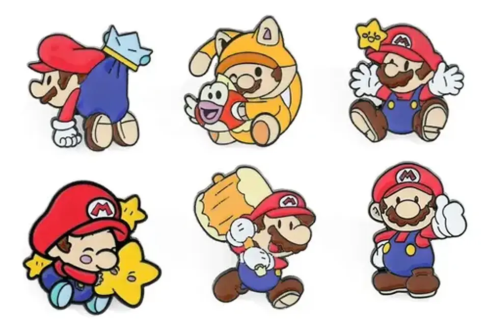 Pins De Mario Bros / Super Mario / Pines Metálicos (broches) 28