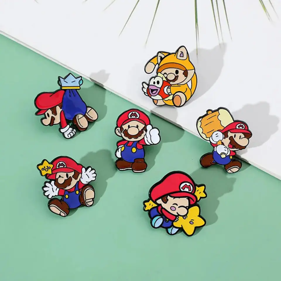 Pins De Mario Bros / Super Mario / Pines Metálicos (broches) 35