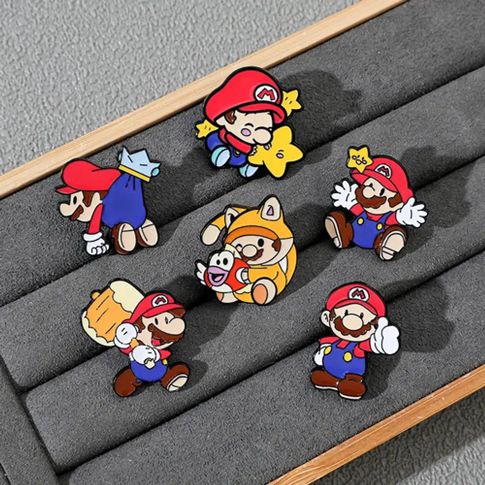 Pins De Mario Bros / Super Mario / Pines Metálicos (broches) 39