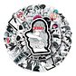 Waifu - Set De 50 Stickers / Calcomanías - Miniatura 1