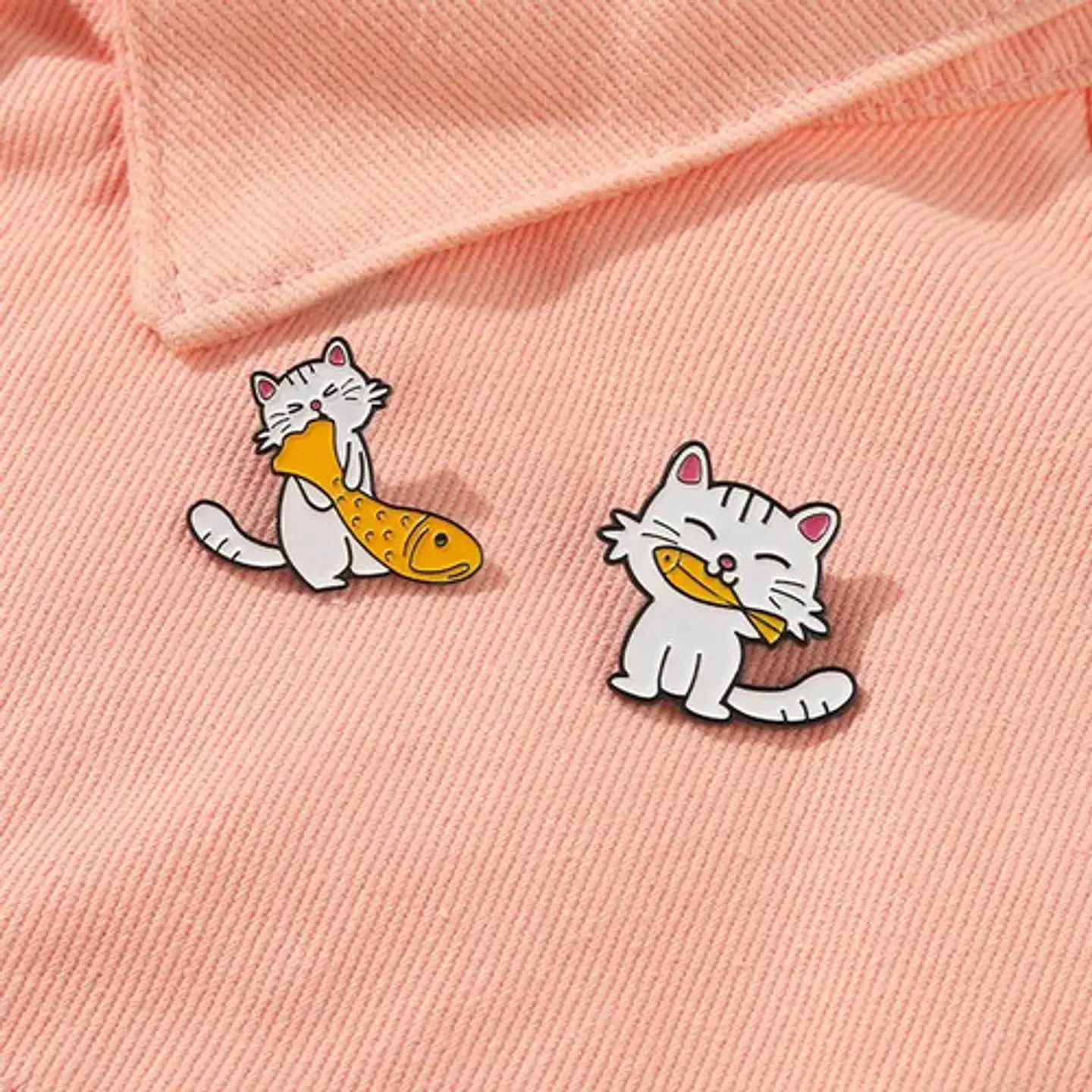 Pins De Gato Gatito Kawaii / Gatitos / Pines Metalicos 7