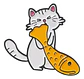 Pins De Gato Gatito Kawaii / Gatitos / Pines Metalicos - Miniatura 10
