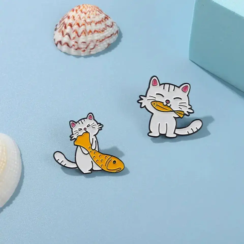 Pins De Gato Gatito Kawaii / Gatitos / Pines Metalicos 11