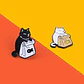 Pins De Gato Gatito Kawaii / Gatitos / Pines Metalicos - Miniatura 19