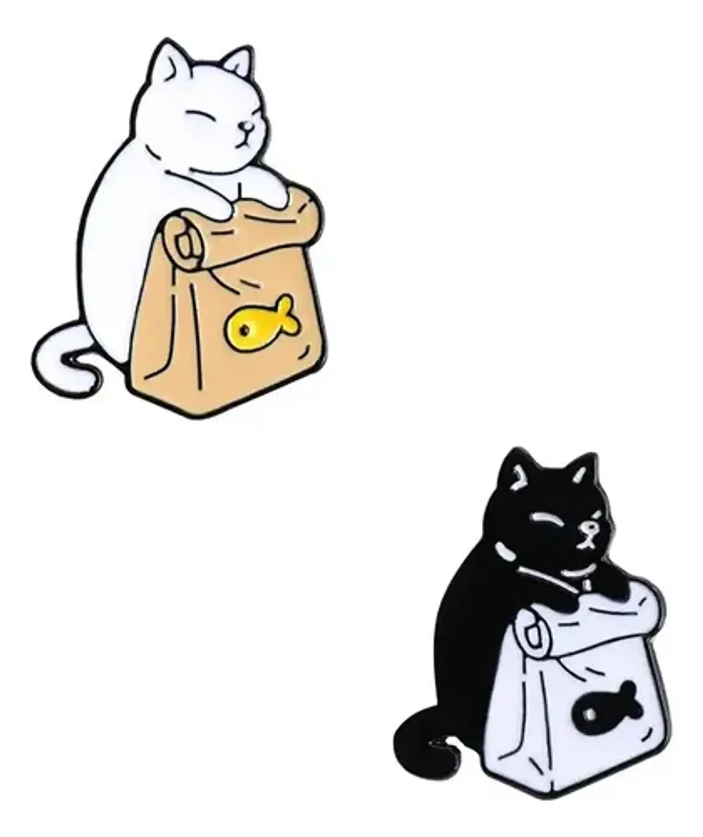 Pins De Gato Gatito Kawaii / Gatitos / Pines Metalicos 34