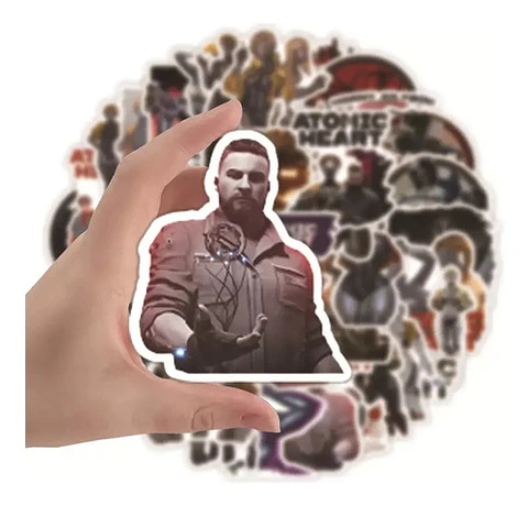 Atomic Heart - Set De 50 Stickers / Calcomanías