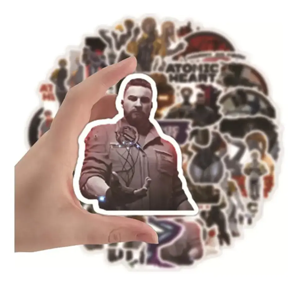 Atomic Heart - Set De 50 Stickers / Calcomanías 2