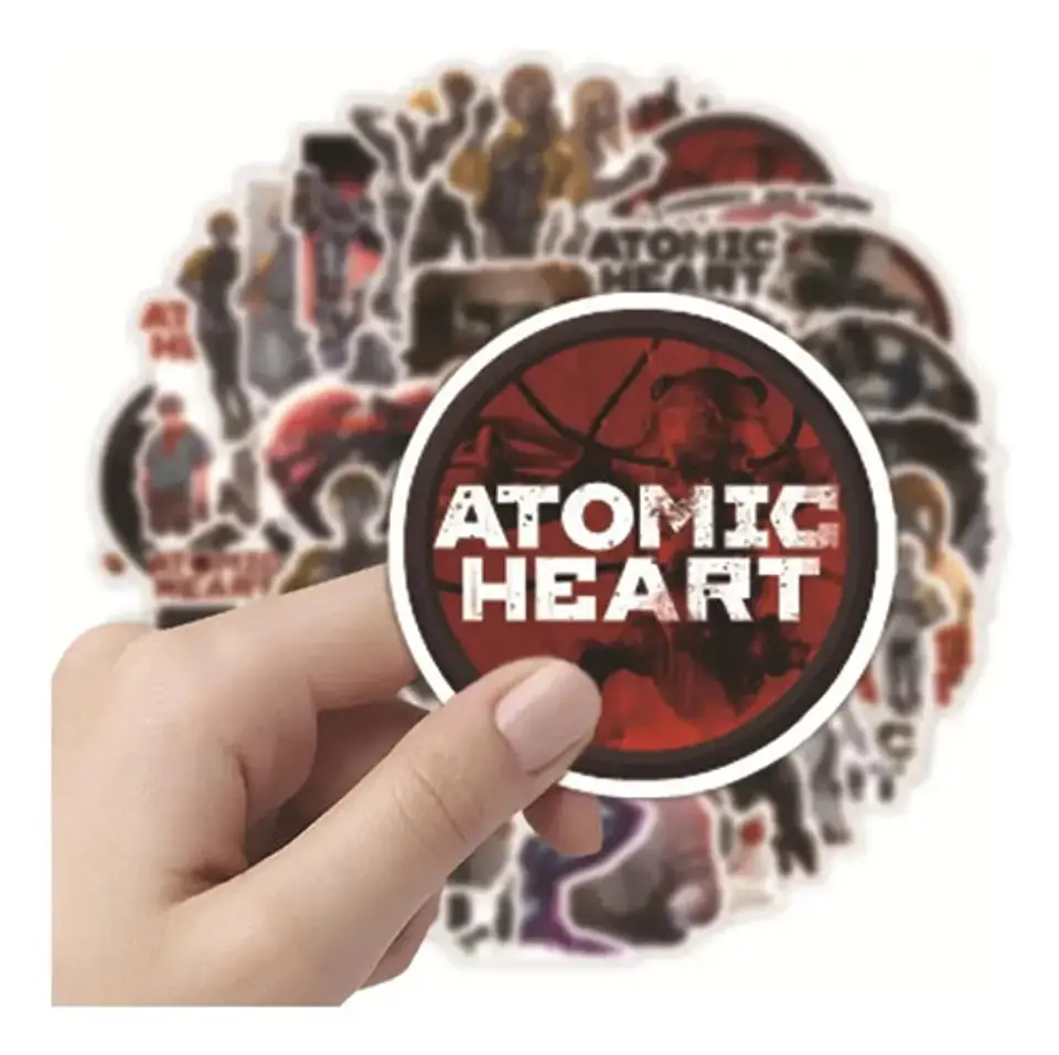 Atomic Heart - Set De 50 Stickers / Calcomanías 4
