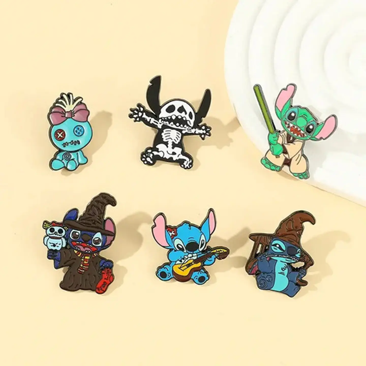 Pins De Stitch /  Stitch / Pines Metalicos (broches) 10