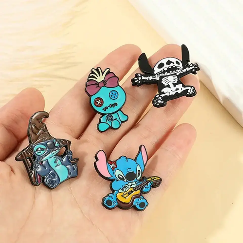 Pins De Stitch /  Stitch / Pines Metalicos (broches) 11