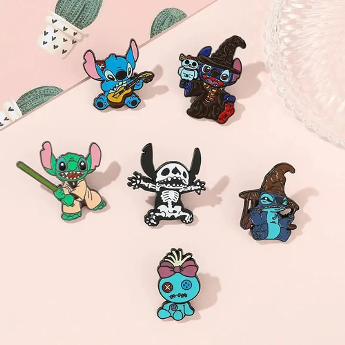 Pins De Stitch /  Stitch / Pines Metalicos (broches) 13