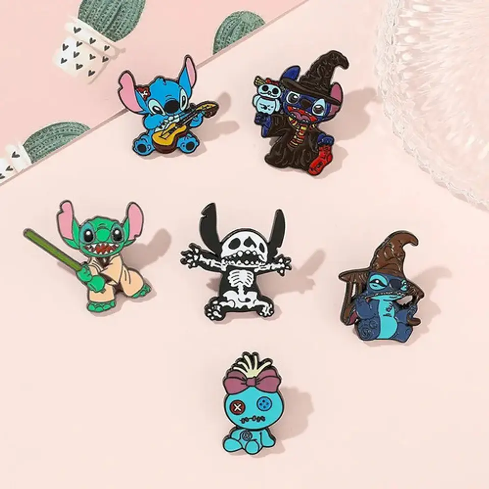 Pins De Stitch /  Stitch / Pines Metalicos (broches) 13