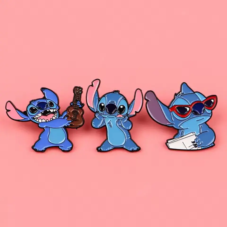 Pins De Stitch /  Stitch / Pines Metalicos (broches) 19