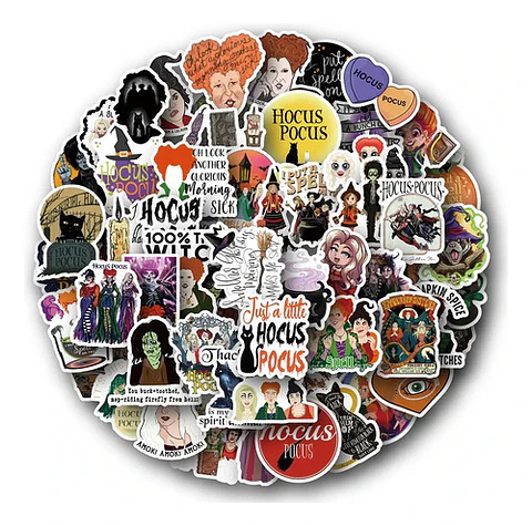 Abracadabra - Set De 50 Stickers / Calcomanías