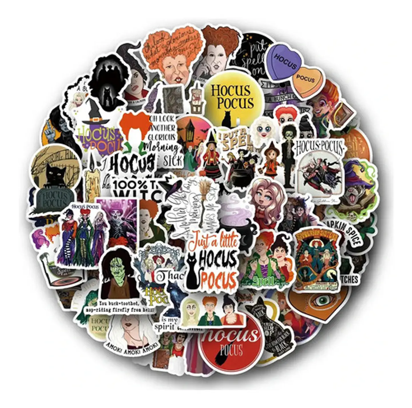 Abracadabra - Set De 50 Stickers / Calcomanías 1