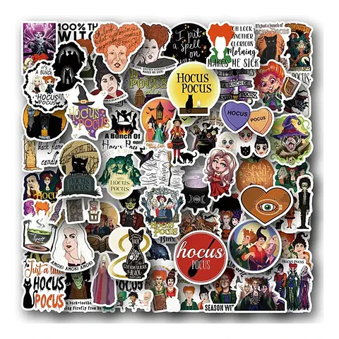 Abracadabra - Set De 50 Stickers / Calcomanías