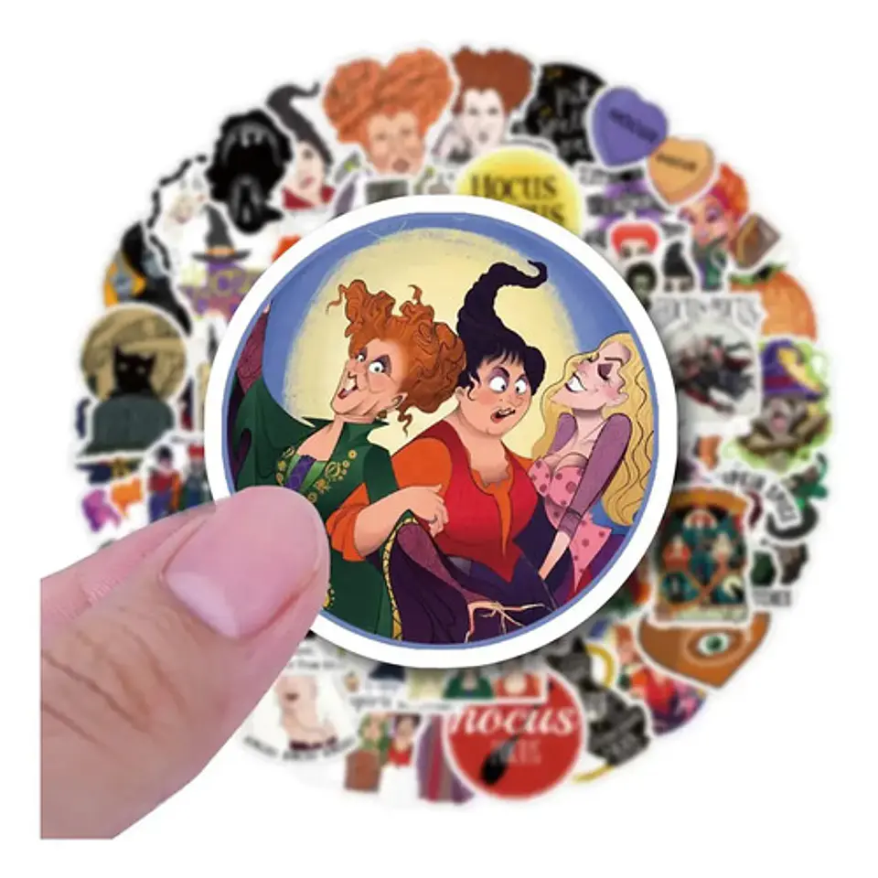 Abracadabra - Set De 50 Stickers / Calcomanías 3