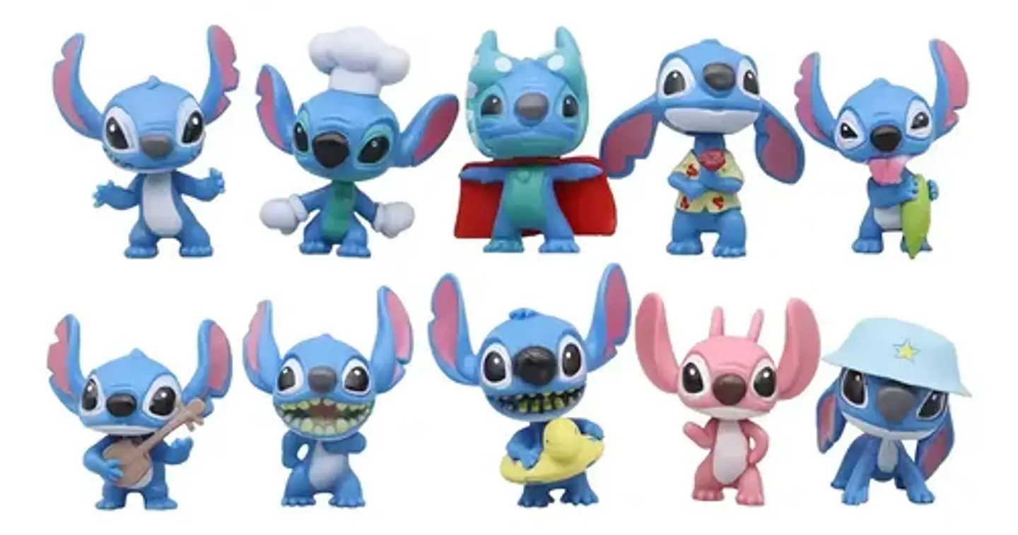 Miniaturas Action Collection Lilo y Stitch Kit 10 Piezas Plástico 6 Años 1