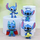 Miniaturas Action Collection Lilo y Stitch Kit 10 Piezas Plástico 6 Años - Miniatura 5