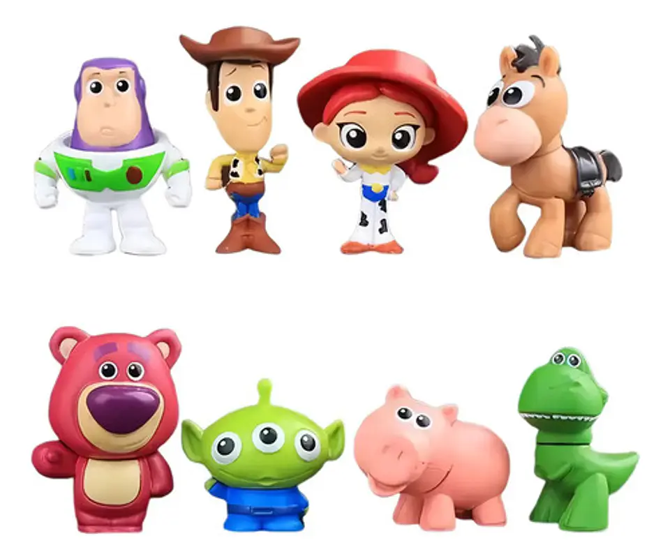 Set De 8 Figuritas Toy Story / Figuras De Accion / X8 1