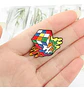 Pins De Cubo De Rubik / Rubik / Pines Metálicos (broches) - Miniatura 2