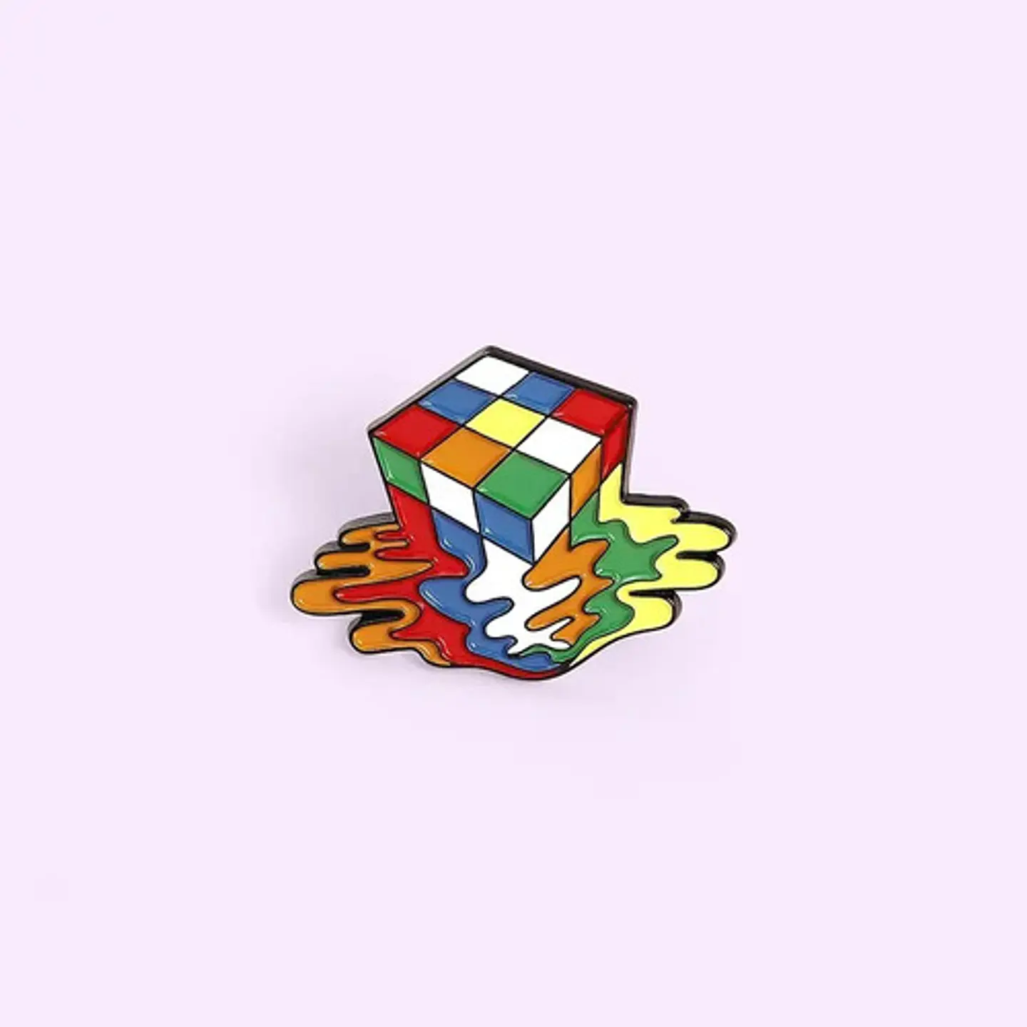 Pins De Cubo De Rubik / Rubik / Pines Metálicos (broches) 6