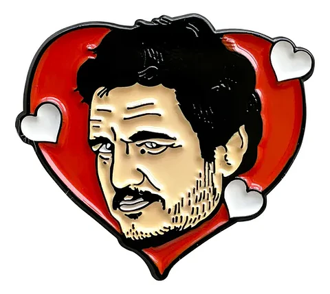 Pins De Pedro Pascal / Pedro Pascal / Pines Metálicos