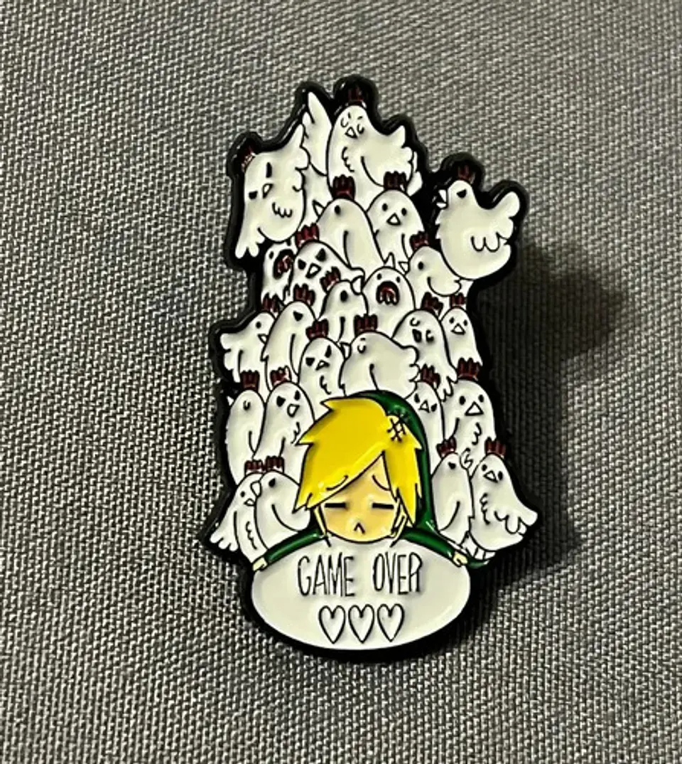 Pins De Link: Zelda / Zelda - Link / Pines Metálicos  5