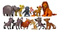 Set 12 Figuritas El Rey Leon / Figuras De Accion / X12 - Miniatura 1