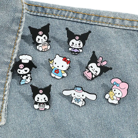Pins De Kuromi / Kuromi / Pines Metalicos (broches)