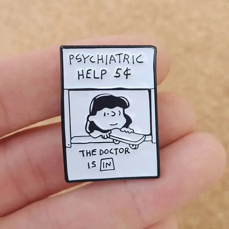 Pins De Mafalda / Mafalda / (pines) Broches Metálicos 3