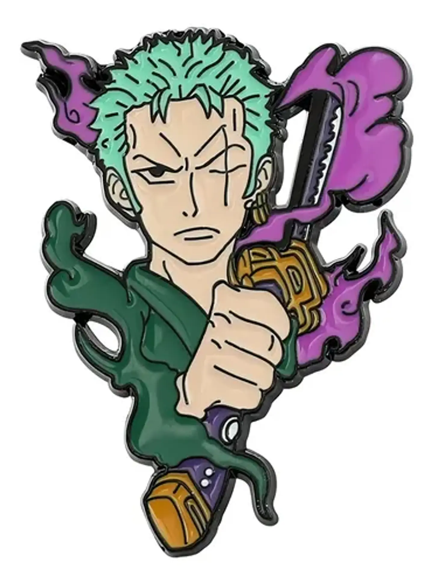 Pins De Roronoa Zoro / One Piece / Pines Metálicos 1