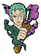 Pins De Roronoa Zoro / One Piece / Pines Metálicos - Miniatura 1